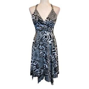 Floral cocktail dress